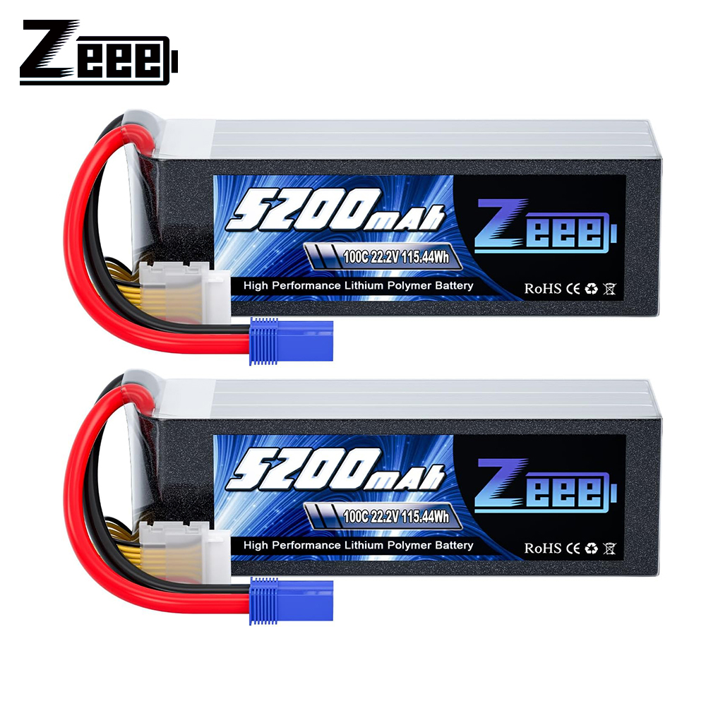 6S Lipo Battery 22.2V 5000Mah - Zeee 6S 5200mAh bateria Lipo 22.2V
