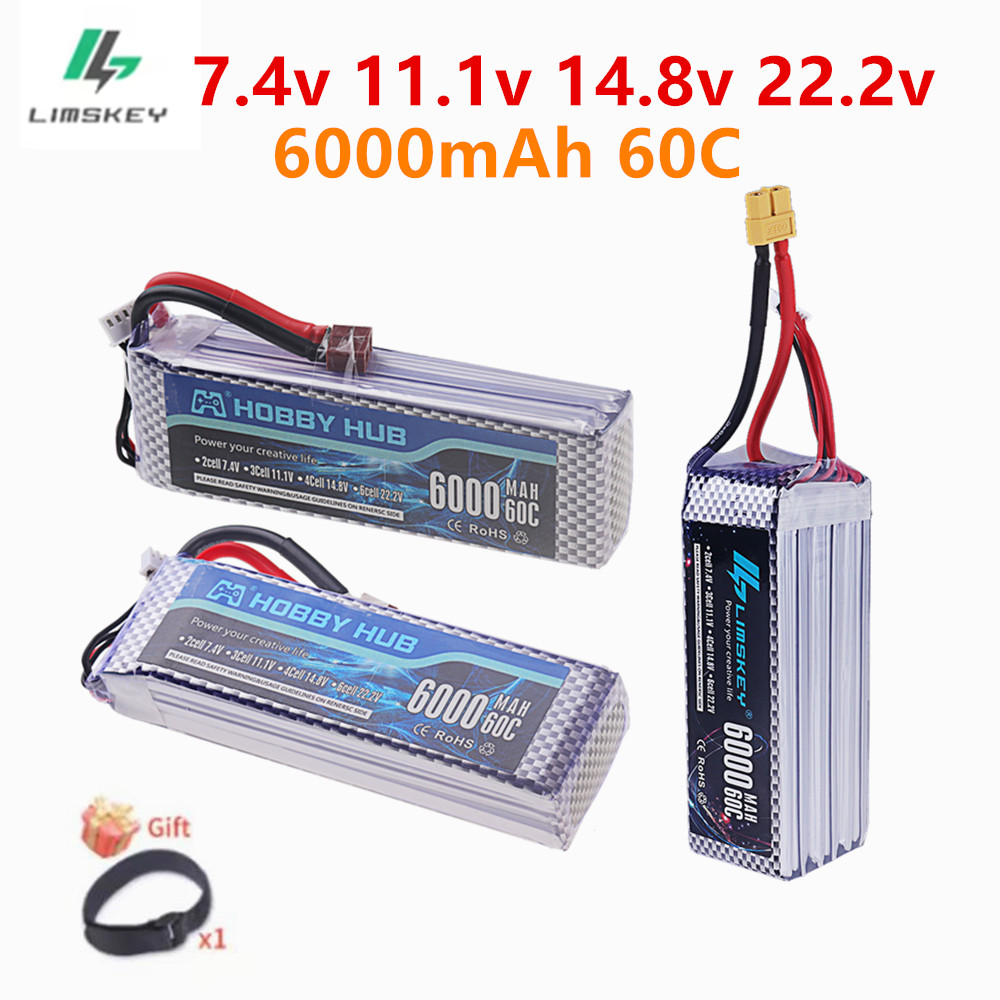 Akumulator LiPo 7,4 V, 11,1 V, – 4S Lipo Battery 14.8V 6000Mah recenzja i cena